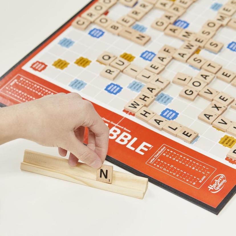 Hasbro Gaming Scrabble Deluxe Edition: Ordspel för vuxna och barn