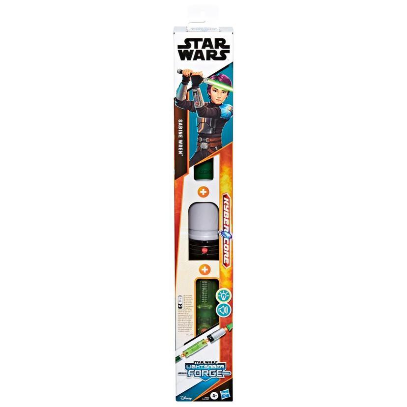 Star Wars Lightsaber Forge Kyber Core Sabine Wren, Customizable Electronic Lightsaber product image 1