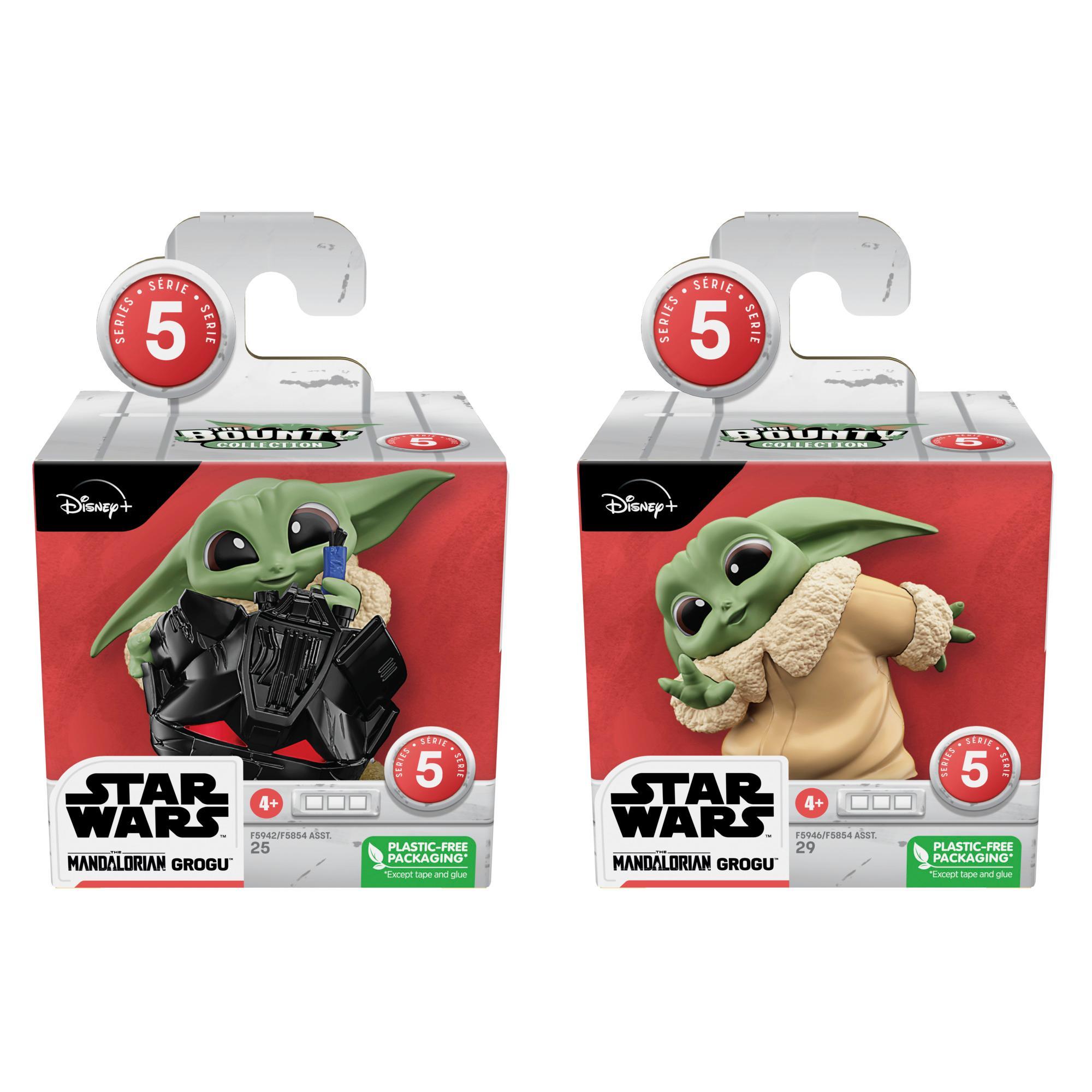 Star Wars The Bounty Collection Series 5, 2-Pack Grogu Figures, 2.25"-Scale Helmet Hijinks, Peek-A-Boo, Ages 4 and Up product thumbnail 1