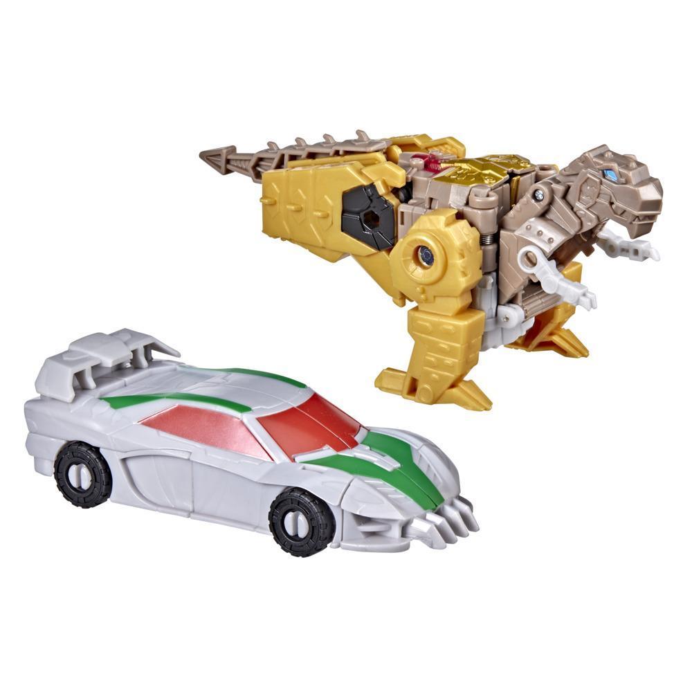 Transformers Bumblebee Cyberverse Adventures Dinobots Unite Dino Combiners Wheelgrim Figures, Ages 6 and Up, 4.5-inch product thumbnail 1