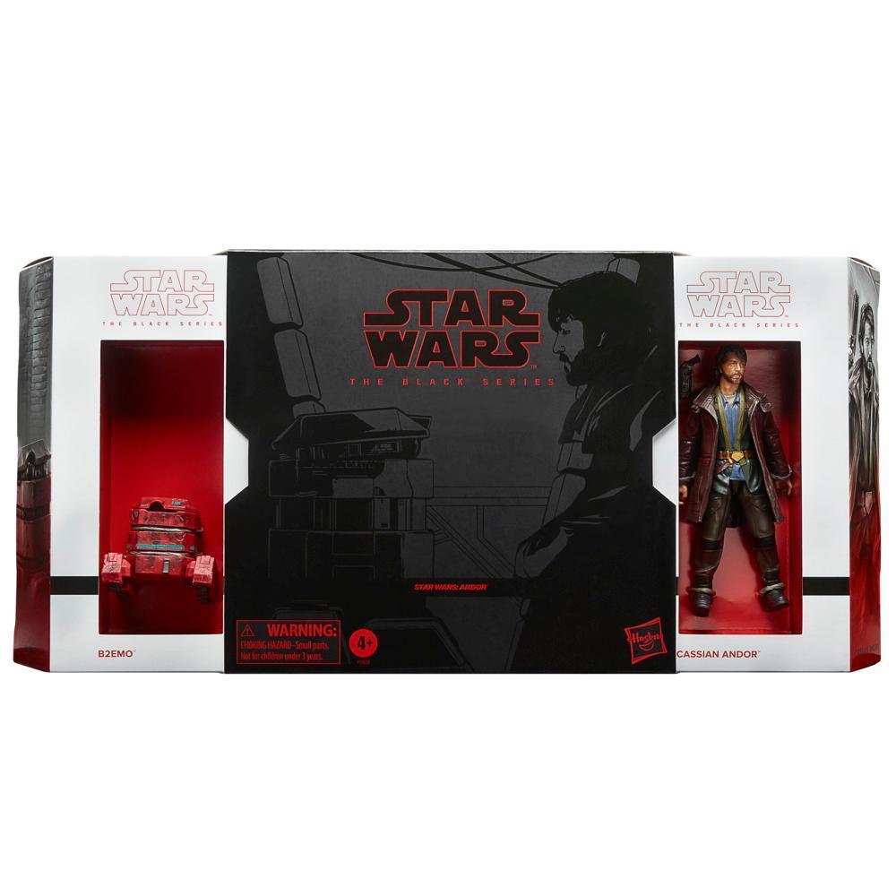 Star Wars The Black Series Cassian Andor & B2EMO Toys 6-Inch-Scale Star Wars: Andor Action Figures, Kids Ages 4 and Up product thumbnail 1