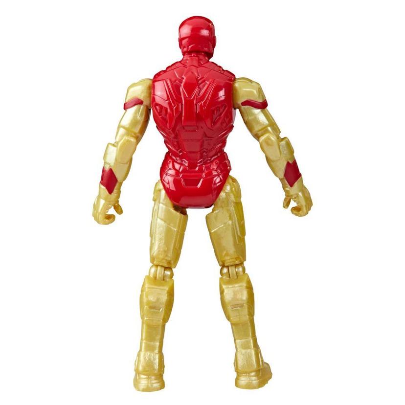 Marvel Mech Strike Mechasaurs Iron Man Action Figure, with Weapon Accessory (4") product image 1