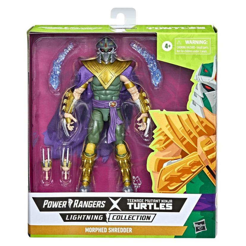 Power Rangers X Teenage Mutant Ninja Turtles Lightning Collection Morphed Shredder Green Ranger Collab Action Figure Inspired by Comics product image 1