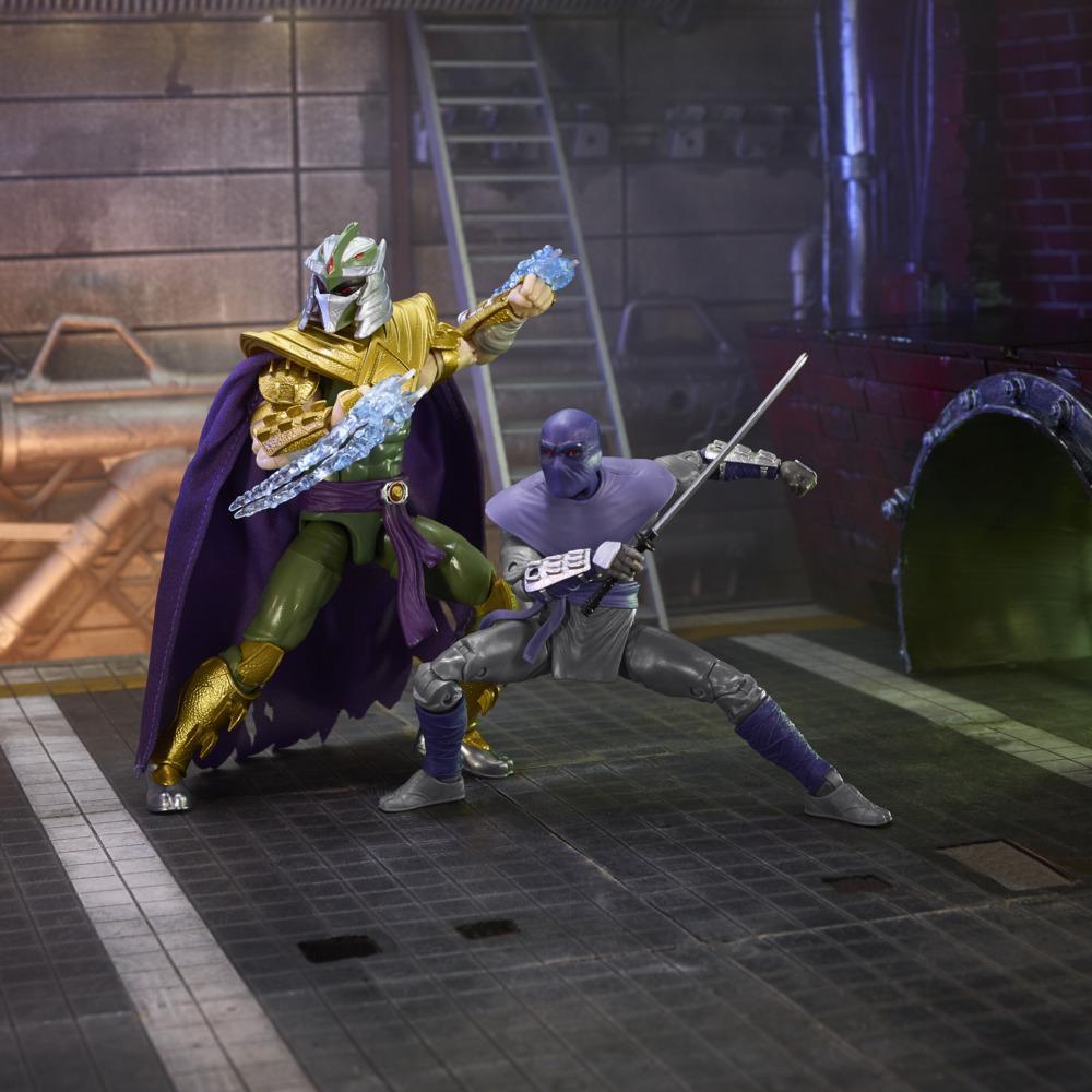 Power Rangers X Teenage Mutant Ninja Turtles Lightning Collection Morphed Shredder Green Ranger Collab Action Figure Inspired by Comics product thumbnail 1