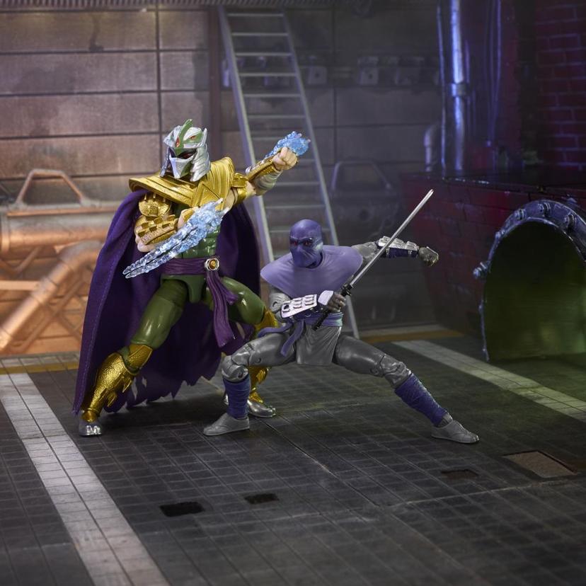 Power Rangers X Teenage Mutant Ninja Turtles Lightning Collection Morphed  Shredder Green Ranger Action Figure