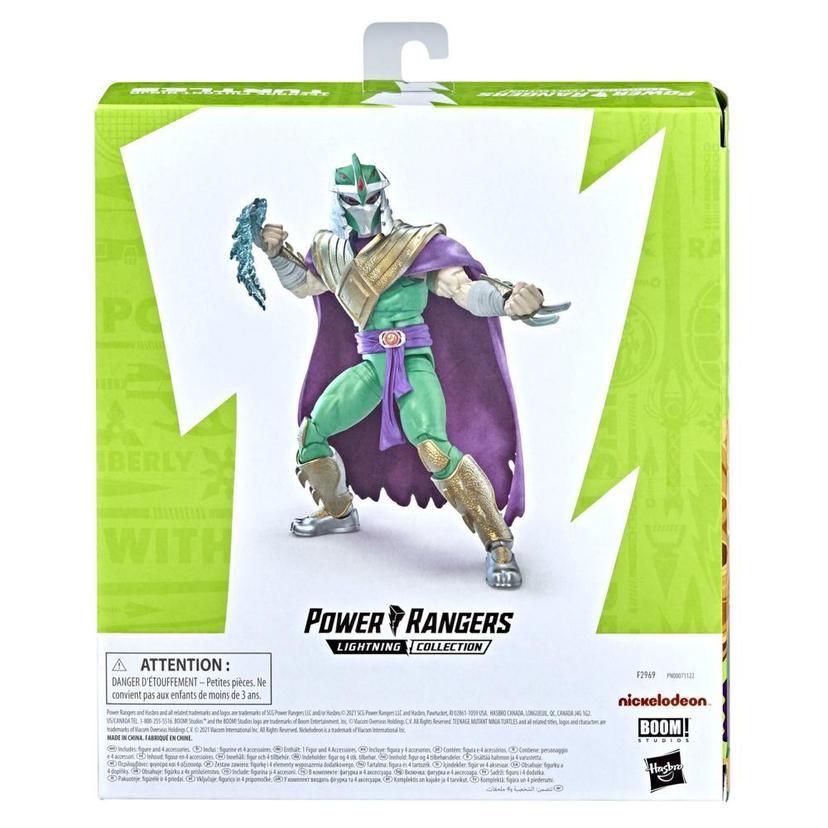 Power Rangers X Teenage Mutant Ninja Turtles Lightning Collection Morphed Shredder Green Ranger Collab Action Figure Inspired by Comics product image 1