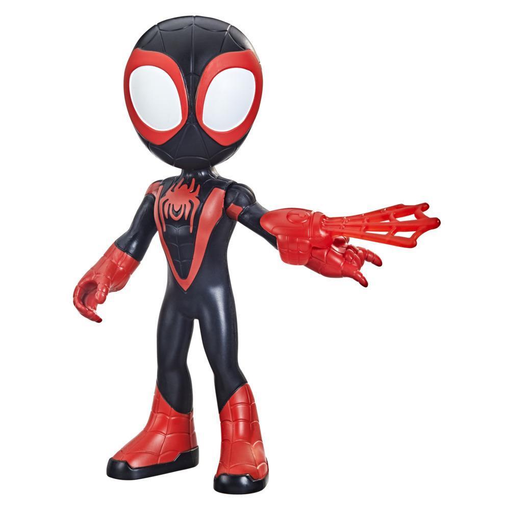 Marvel Spidey and His Amazing Friends Supersized Miles Morales: Spider-Man Action Figure, Preschool Toy for Age 3 and Up product thumbnail 1