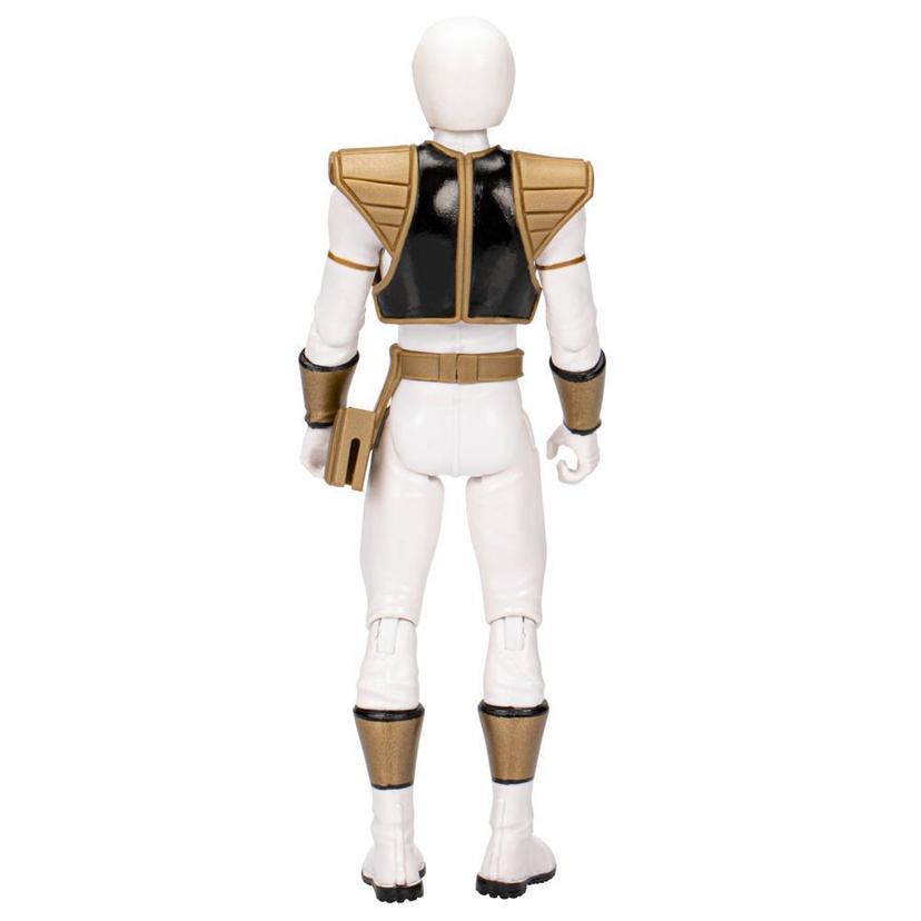 Power Rangers Mighty Morphin White Ranger Action Figure Superhero Toy product image 1