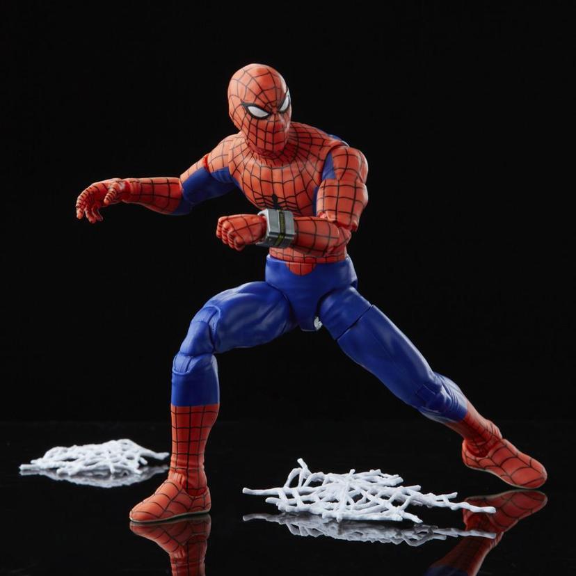 Marvel Legends Series Spider-Man 60th Anniversary Japanese Spider-Man 6-Inch Action Figures, 6 Accessories product image 1