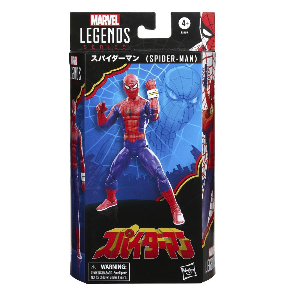 Marvel Legends Series Spider-Man 60th Anniversary Japanese Spider-Man 6-Inch Action Figures, 6 Accessories product thumbnail 1