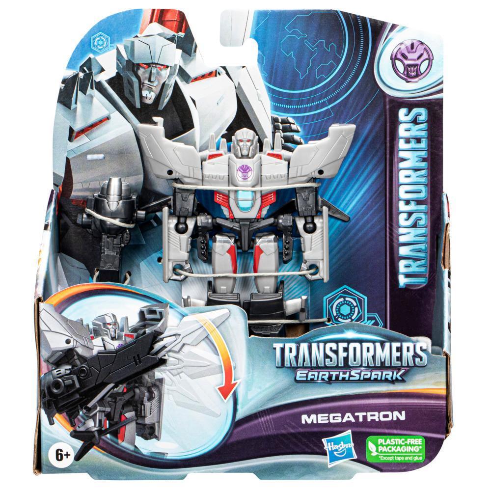 Transformers Toys EarthSpark Warrior Class Megatron Action Figure product thumbnail 1