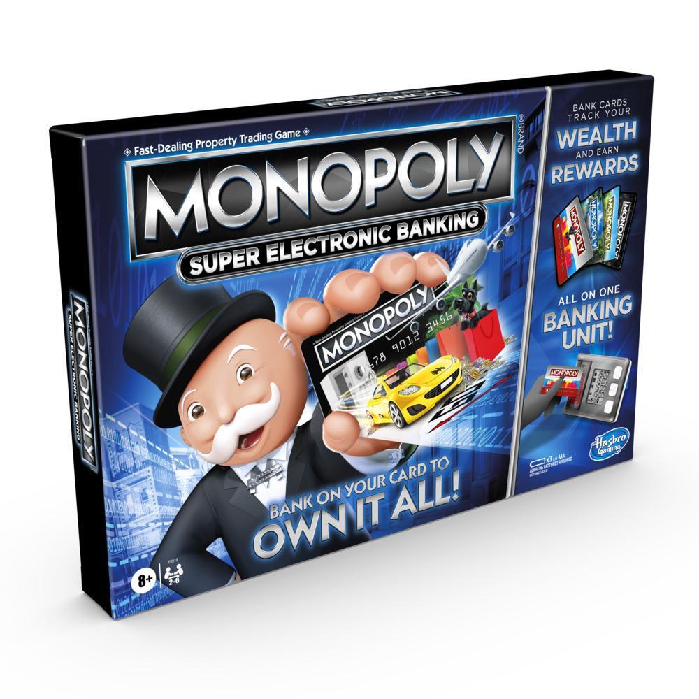 Monopoly Super Electronic Banking Board Game For Kids Ages 8 and Up product thumbnail 1