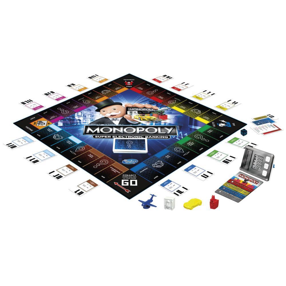 Monopoly Super Electronic Banking Board Game For Kids Ages 8 and Up product thumbnail 1