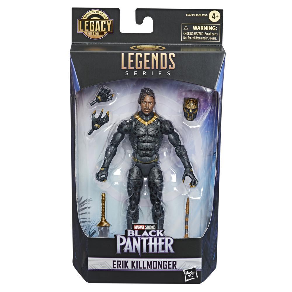 Marvel Legends Black Panther Legacy Collection Killmonger 6-inch Action Figure Collectible Toy product thumbnail 1