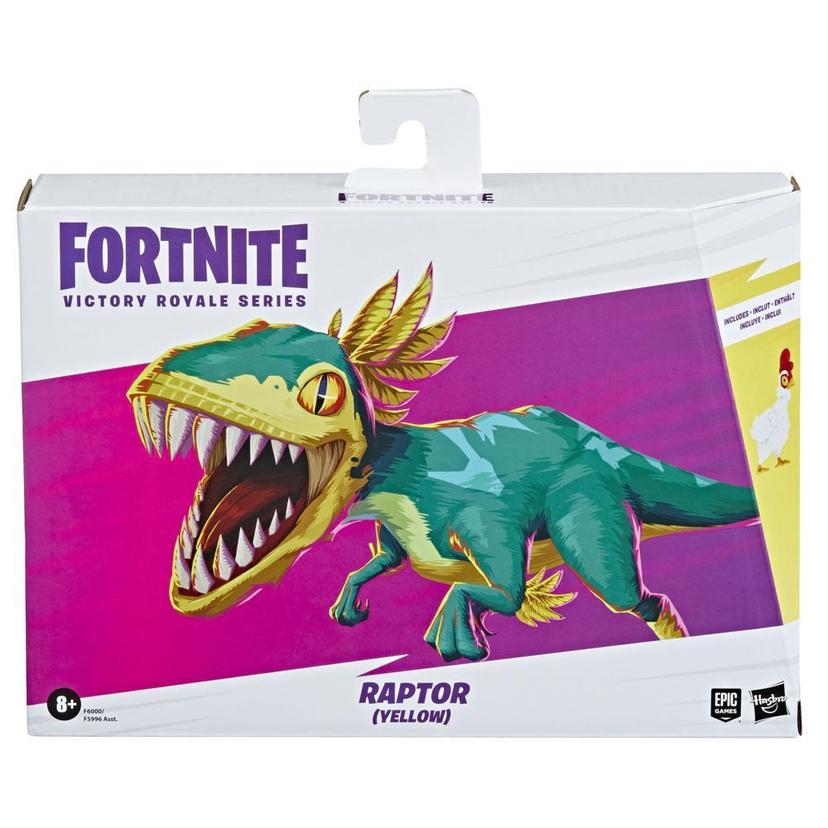 Hasbro Fortnite Victory Royale Series Raptor (Yellow) Collectible Action Figure with, 6-inch product image 1