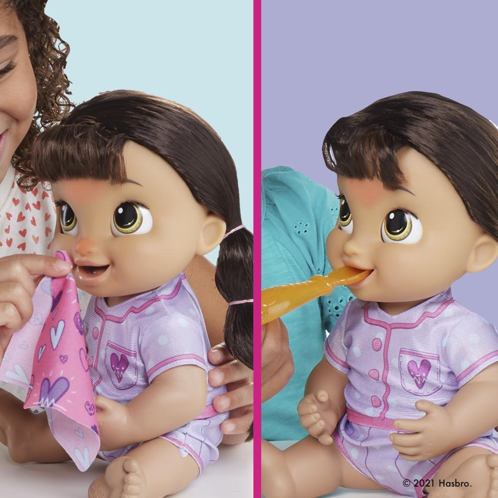 Baby Alive Lulu Achoo Doll, 12-Inch Interactive Doctor Play Toy, Lights, Sounds, Movements, Kids 3 and Up, Brown Hair product thumbnail 1