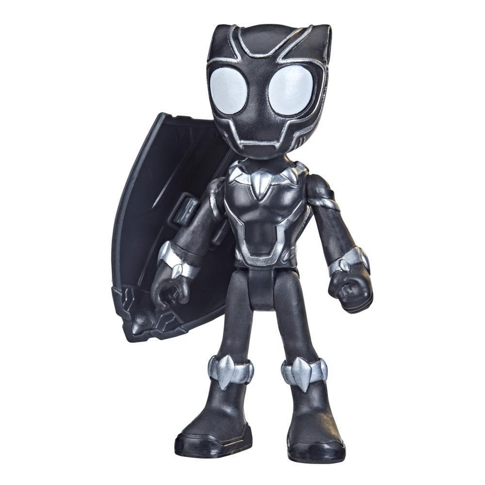 Marvel Spidey and His Amazing Friends Black Panther Hero Figure Toy, Action Figure and 1 Accessory, Kids Ages 3 And Up product thumbnail 1