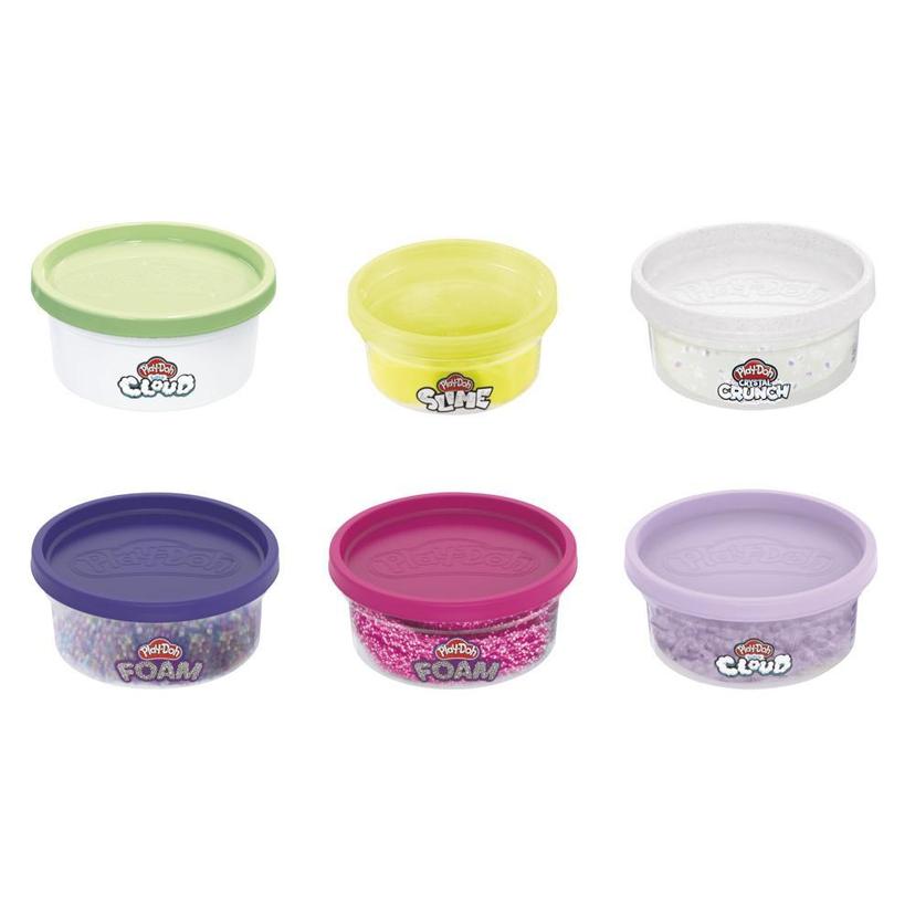 Bohs White Squishy Slime And Modeling Foam Clay + 5 Colores