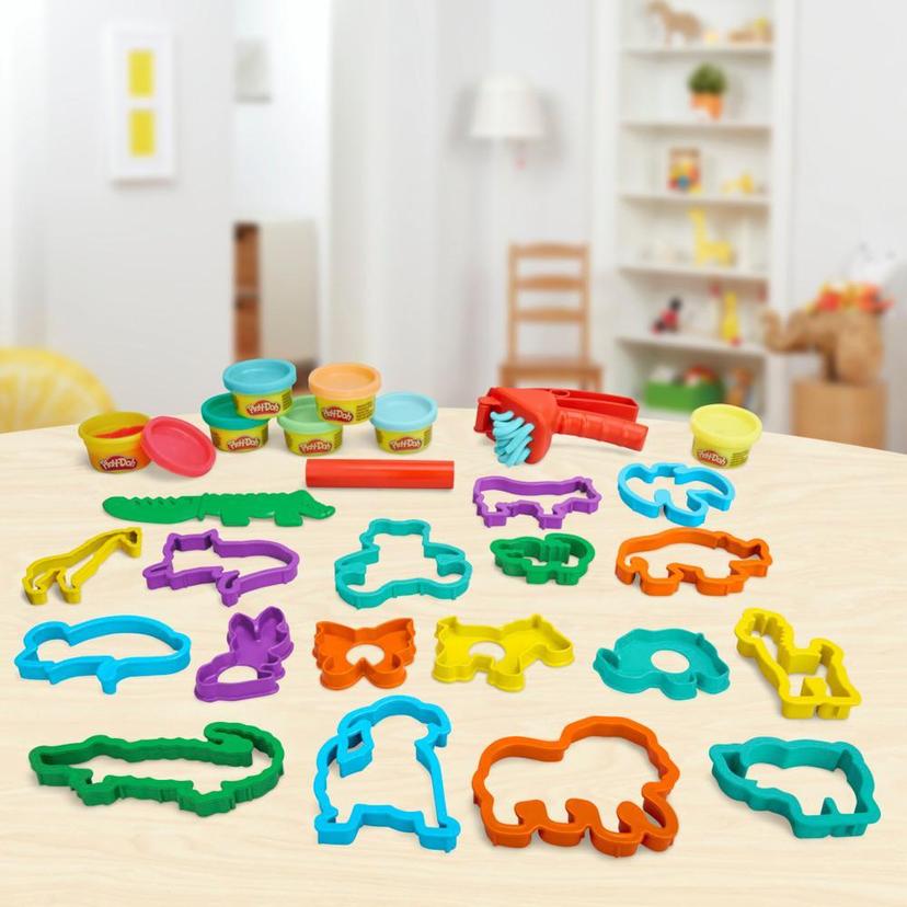 Play-Doh Imagine Animals Set with 20 Animal-Themed Tools, Kids Toys product image 1