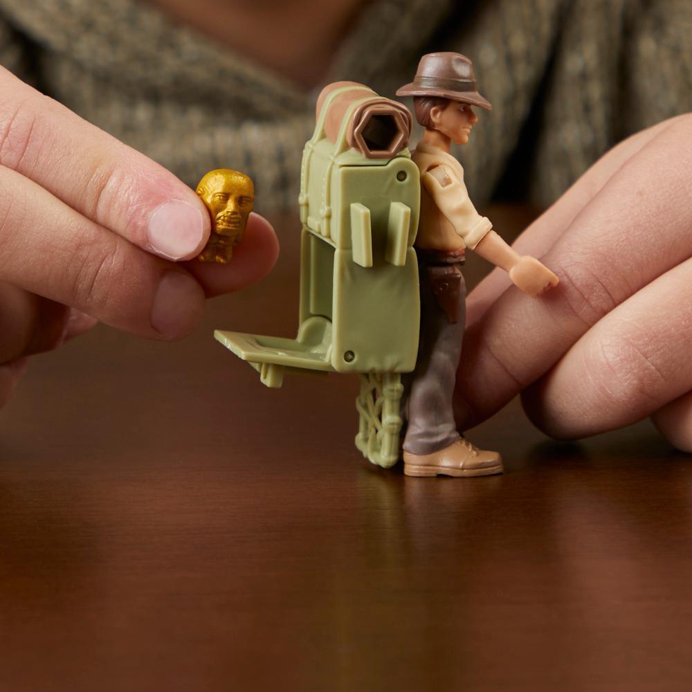 Indiana Jones Worlds of Adventure Indiana Jones with Adventure Backpack Figure (2.5”) product thumbnail 1