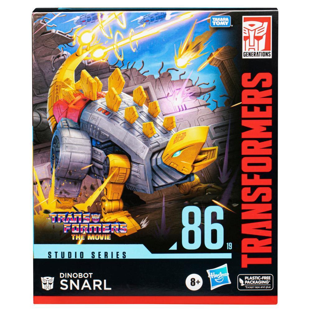 Transformers Studio Series Leader 86-19 Dinobot Snarl Converting Action Figure (8.5”) product thumbnail 1