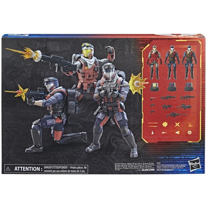 G.I. Joe Classified Series Series Cobra Viper Officer & Vipers Figures 47 Toys, Multiple Accessories, Custom Package Art product image 1