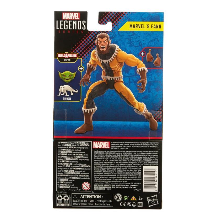 Hasbro Marvel Legends Series: Marvel’s Fang X-Men comics, Imperial Guard, Action Figure (6”) product image 1