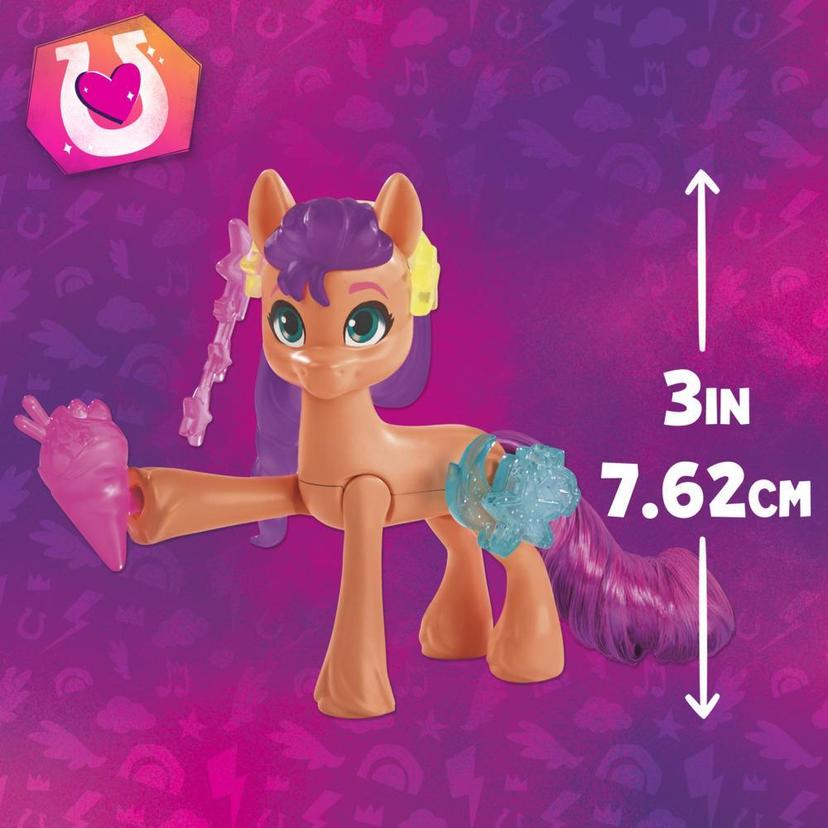 My Little Pony: Make Your Mark Toy Cutie Mark Magic Sunny Starscout - 3-Inch Hoof to Heart Pony for Kids Ages 5 and Up product image 1