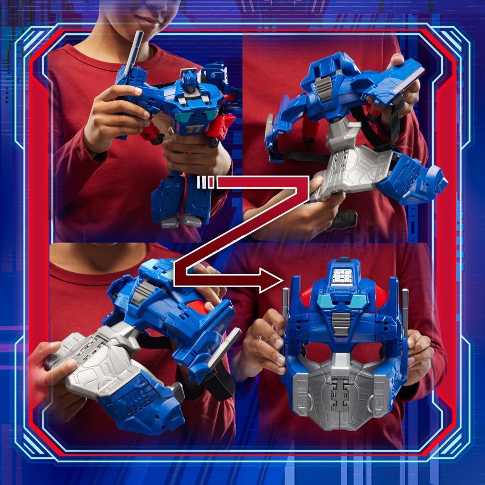 Transformers One 2 in 1 Mask and Optimus Prime (Orion Pax) 9.9" Action Figures for Kids Age 6+ product image 1