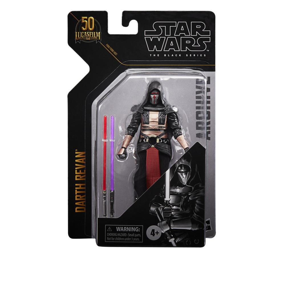 Star Wars The Black Series Archive Darth Revan 6-Inch-Scale Star Wars Legends Lucasfilm 50th Anniversary Action Figure product thumbnail 1