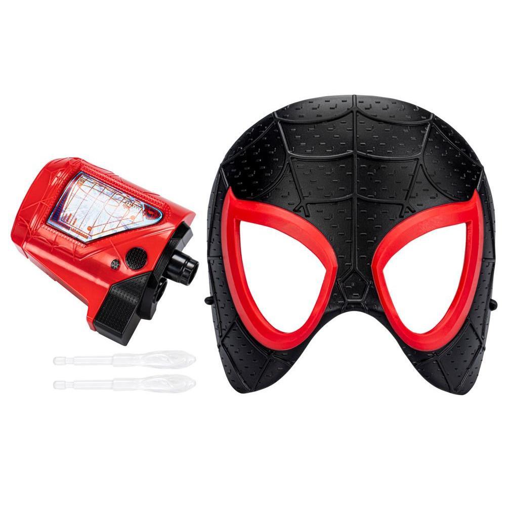 Marvel Spider-Man: Across the Spider-Verse Miles Morales Web-Shot Slinger Mask and Blaster Set for Kids Ages 5 and Up product thumbnail 1