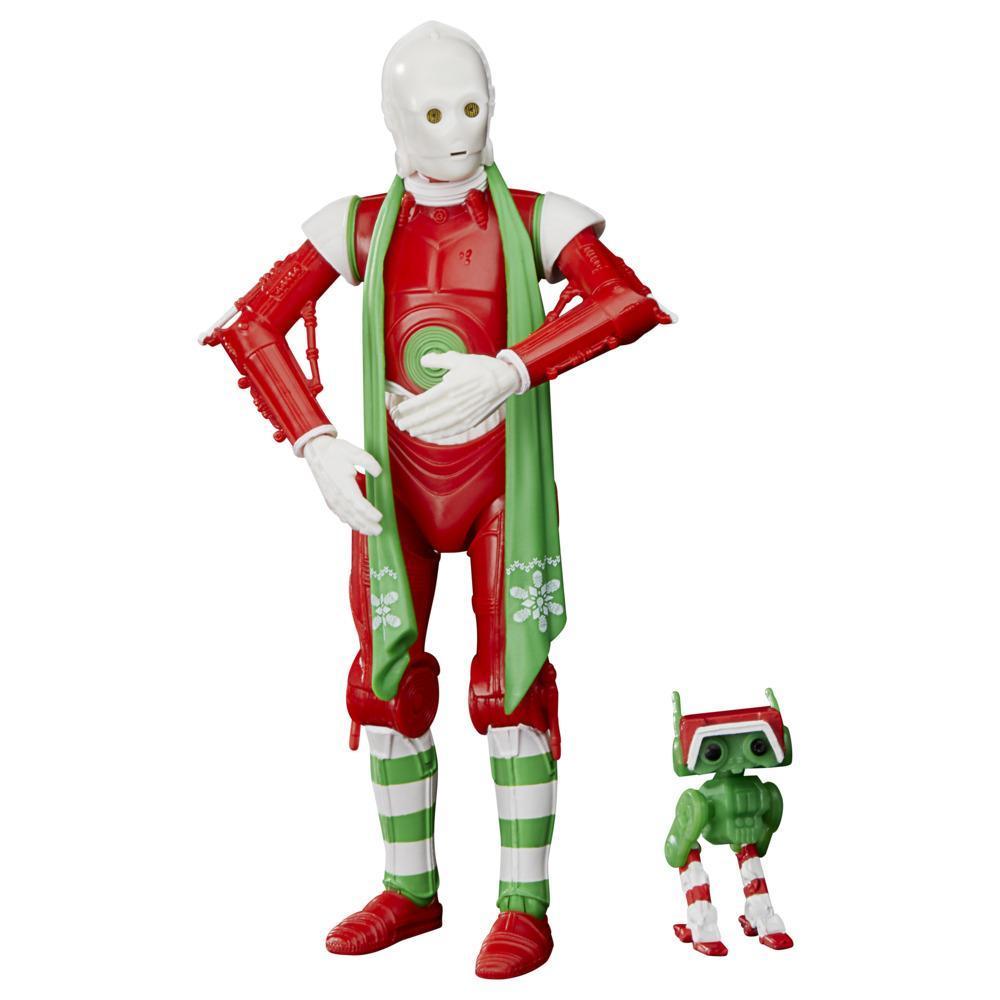 Star Wars The Black Series Protocol Droid (Holiday Edition) and BD Droid Toys, 6-Inch-Scale Holiday-Themed Figures product thumbnail 1