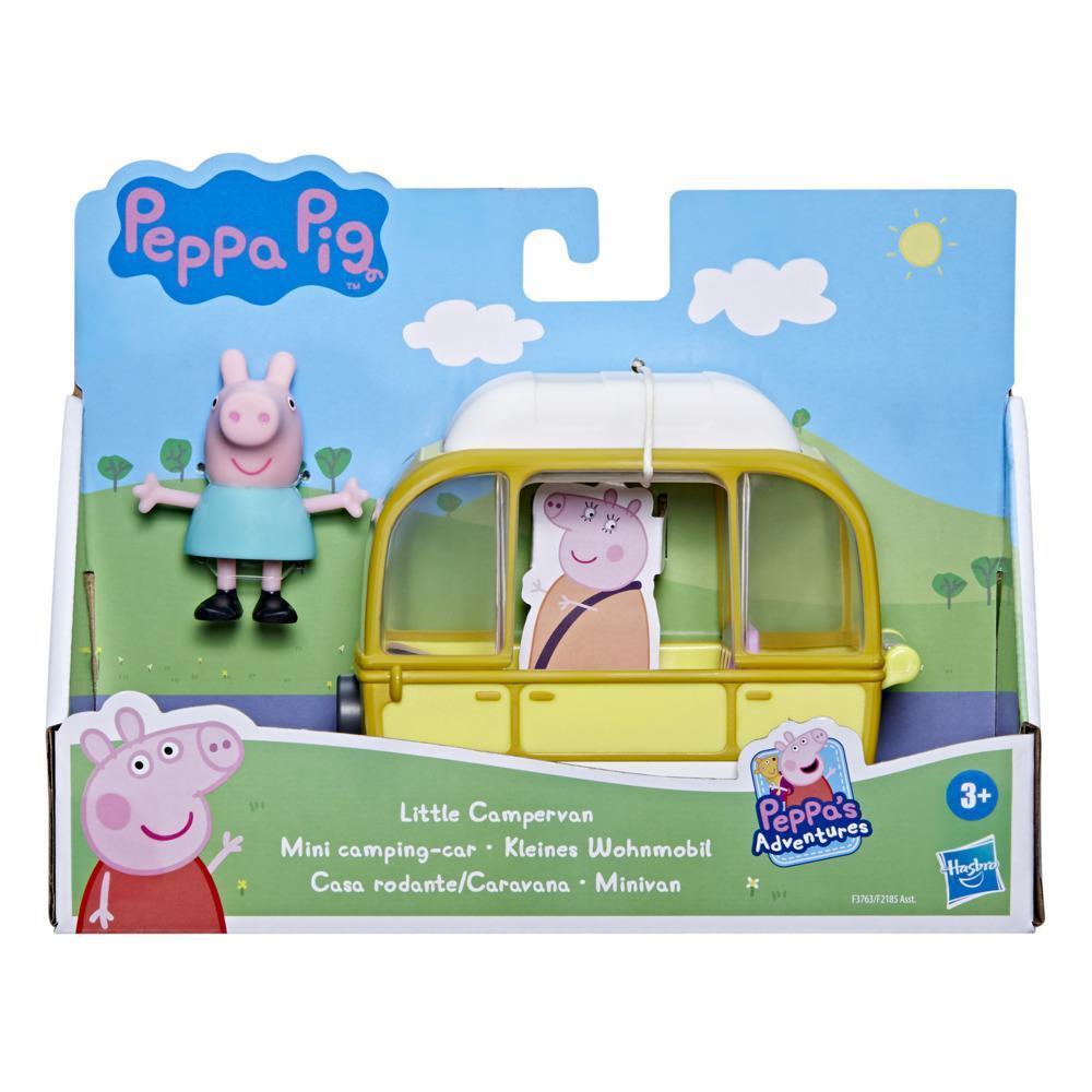 Peppa Pig Peppa's Adventures Little Campervan, with 3-inch Peppa Pig Figure, Inspired by the TV Show, for Ages 3 and Up product thumbnail 1