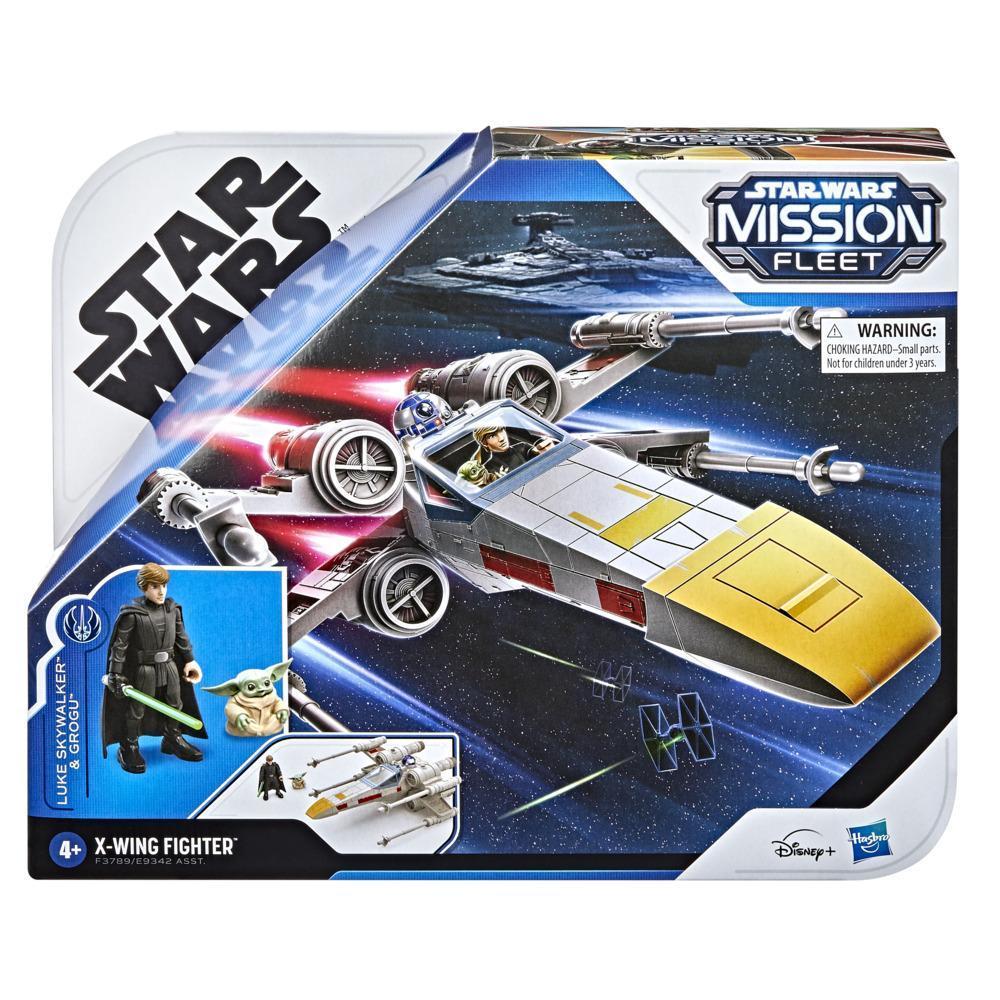 Star Wars Mission Fleet Stellar Class Luke Skywalker X-Wing Fighter Jedi Search & Rescue 2.5-Inch-Scale Figure and Vehicle product thumbnail 1