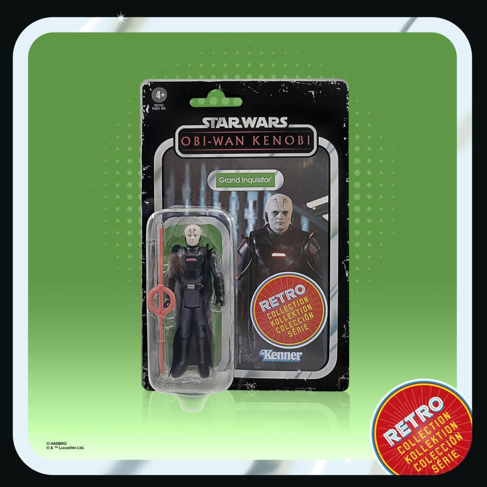 Star Wars Retro Collection Grand Inquisitor Toy 3.75-Inch-Scale Star Wars: Obi-Wan Kenobi Figure, Kids Ages 4 and Up product thumbnail 1