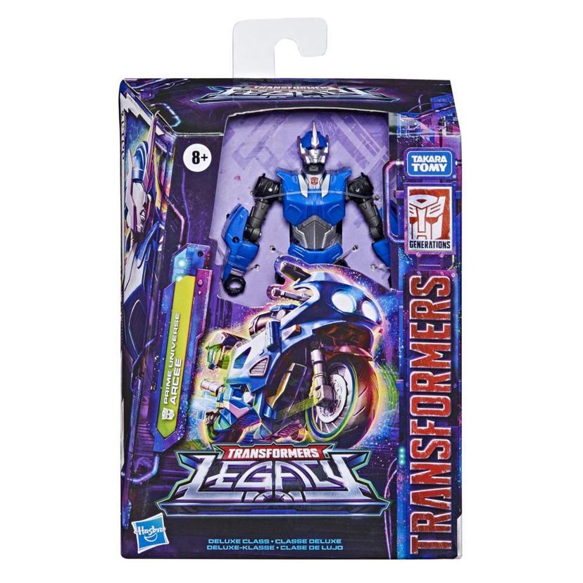 Transformers Toys Generations Legacy Deluxe Prime Universe Arcee Action  Figure - 8 and Up, 5.5-inch - Transformers