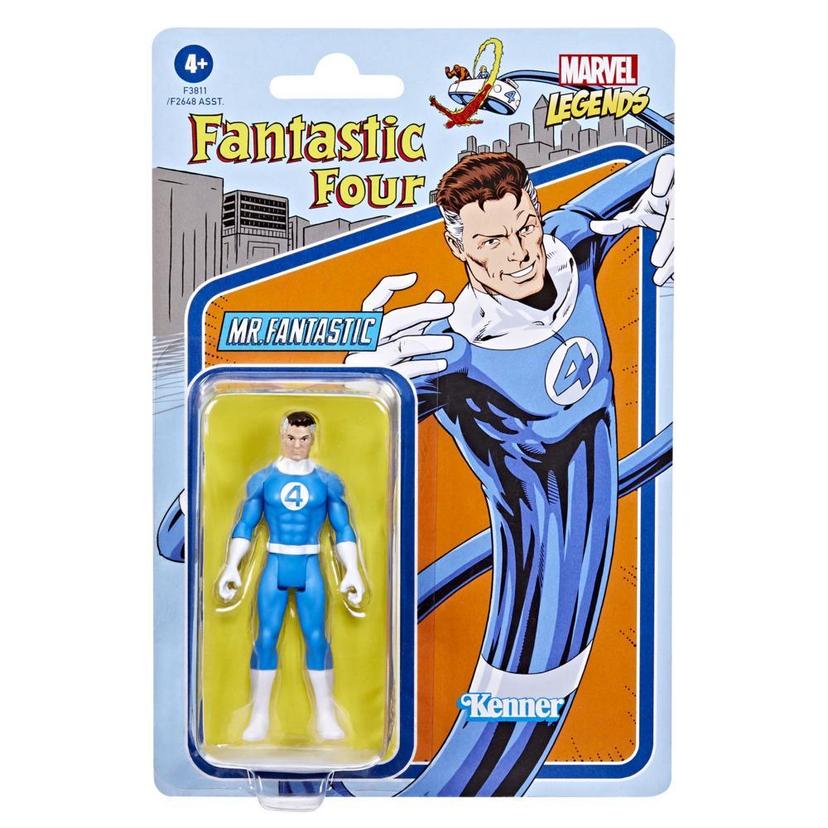 Hasbro Marvel Legends Series 3.75-inch Retro 375 Collection Mr. Fantastic Action Figure Toy product image 1