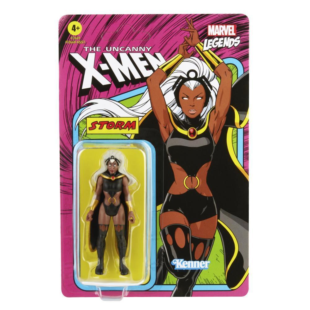 Hasbro Marvel Legends Series 3.75-inch Retro 375 Collection Storm Action Figure Toy product thumbnail 1