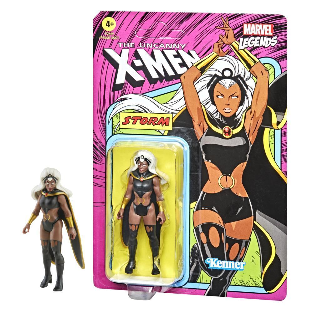 Hasbro Marvel Legends Series 3.75-inch Retro 375 Collection Storm Action Figure Toy product thumbnail 1