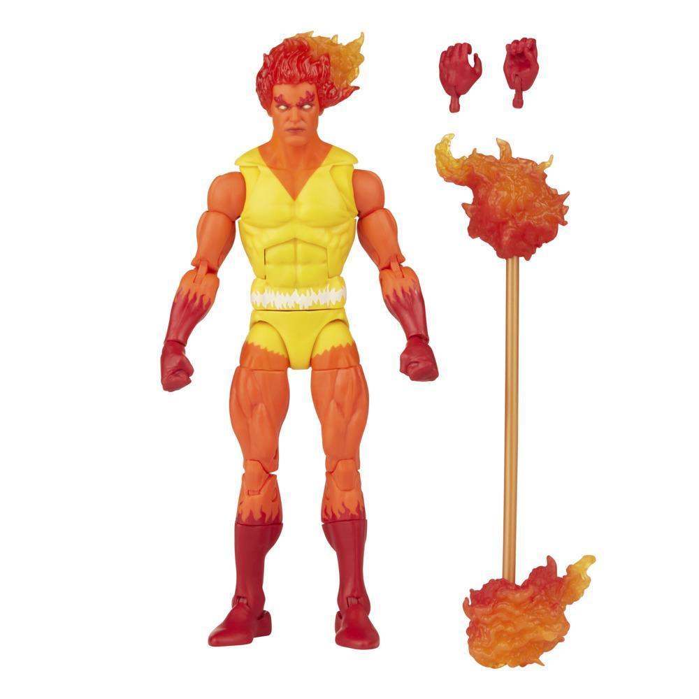 Marvel Legends Series Fantastic Four 6-inch Firelord Retro Action Figure Toy, Includes 2 Accessories, Kids Ages 4 and Up product thumbnail 1