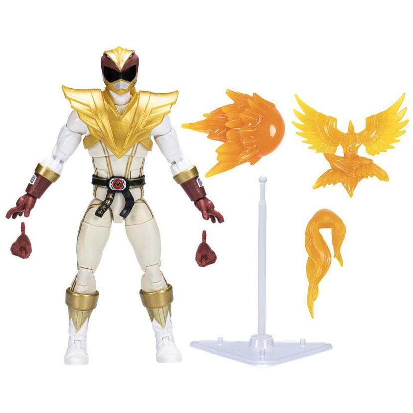 Power Rangers X Street Fighter Lightning Collection Morphed Ryu Crimson Hawk Ranger Collab Figure product image 1