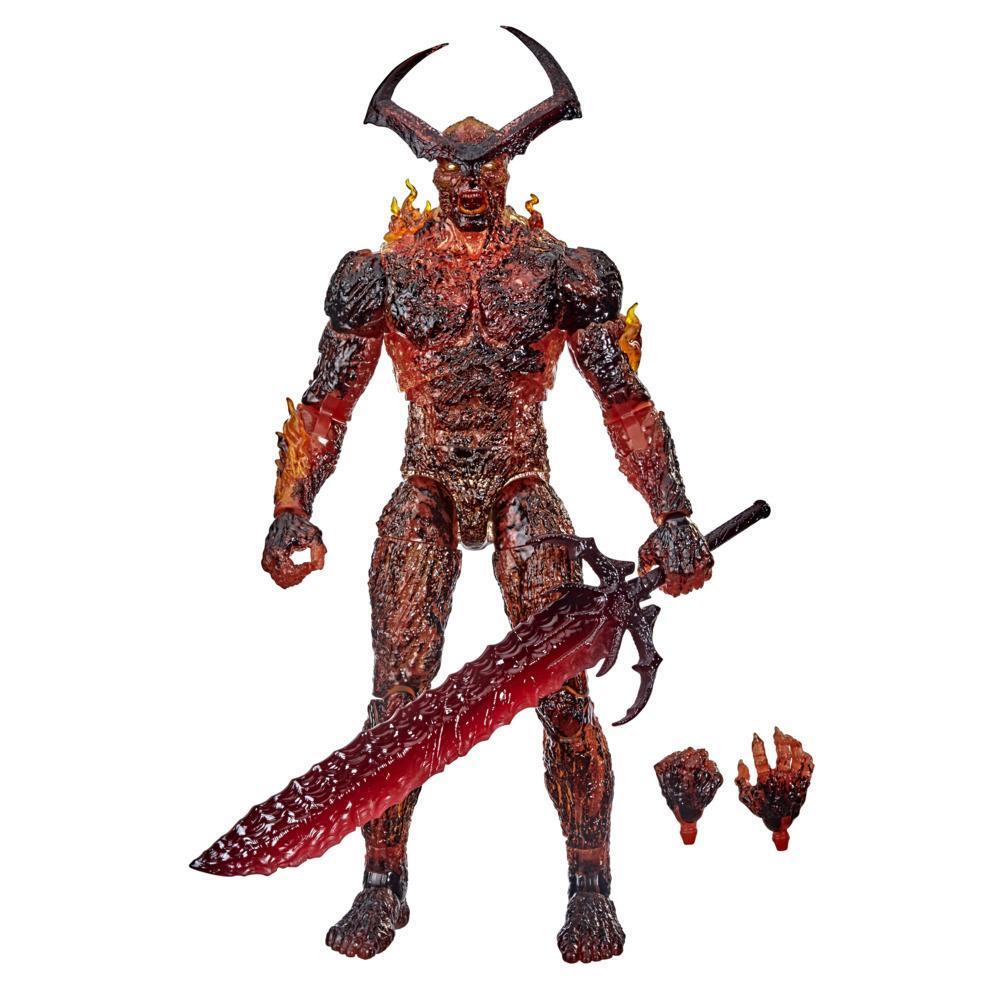 Hasbro Marvel Legends Series 6-inch Scale Action Figure Toy Surtur, Includes Premium Design and 3 Accessories product thumbnail 1