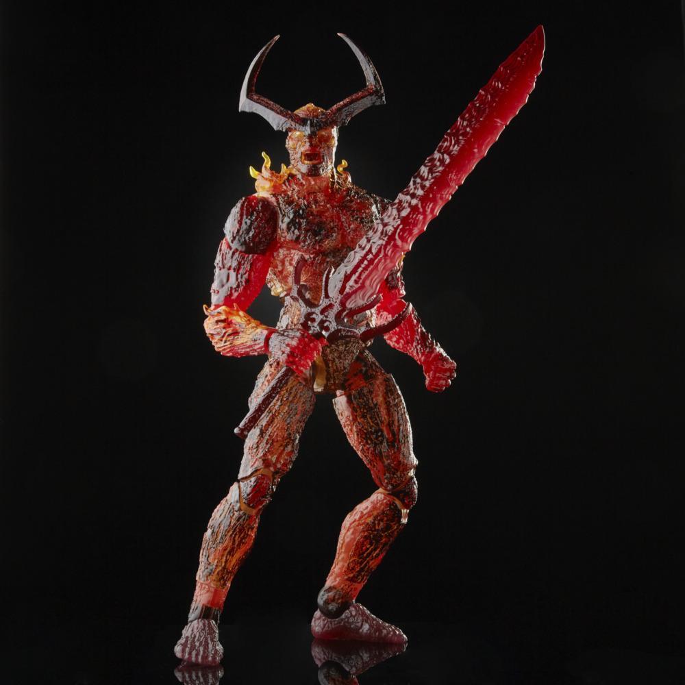 Hasbro Marvel Legends Series 6-inch Scale Action Figure Toy Surtur, Includes Premium Design and 3 Accessories product thumbnail 1