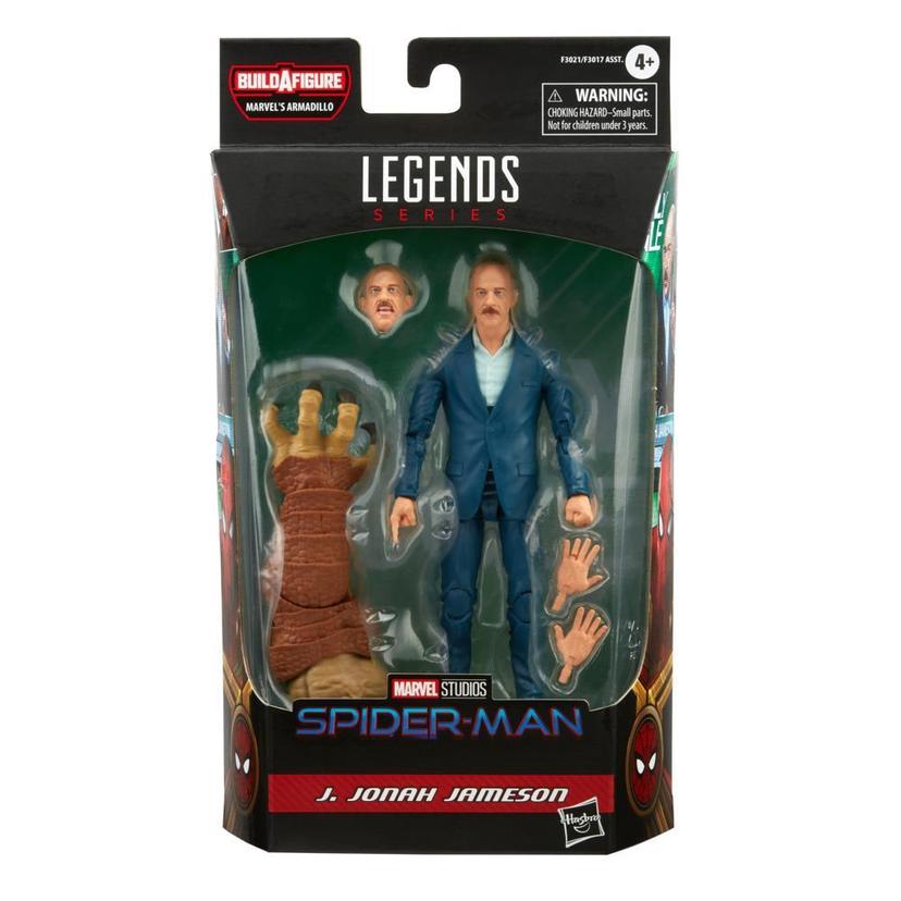 Marvel Legends Series J. Jonah Jameson 6-inch Collectible Action Figure Toy, 3 Accessories and 1 Build-A-Figure Part(s) product image 1