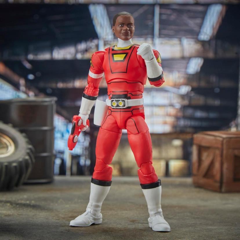 Power Rangers Lightning Collection Turbo Red Ranger 6-Inch Premium Collectible Action Figure Toy with Accessories product image 1