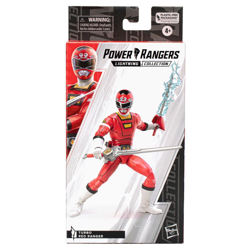 Power Rangers Lightning Collection Turbo Red Ranger 6-Inch Premium Collectible Action Figure Toy with Accessories product thumbnail 1