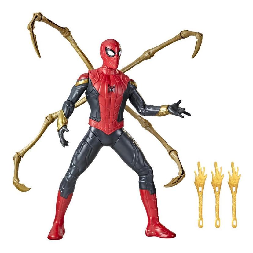 Marvel Spider-Man Deluxe 13-Inch-Scale Thwip Blast Integrated Suit Spider-Man Action Figure, Suit Upgrades, and Web Blaster product image 1