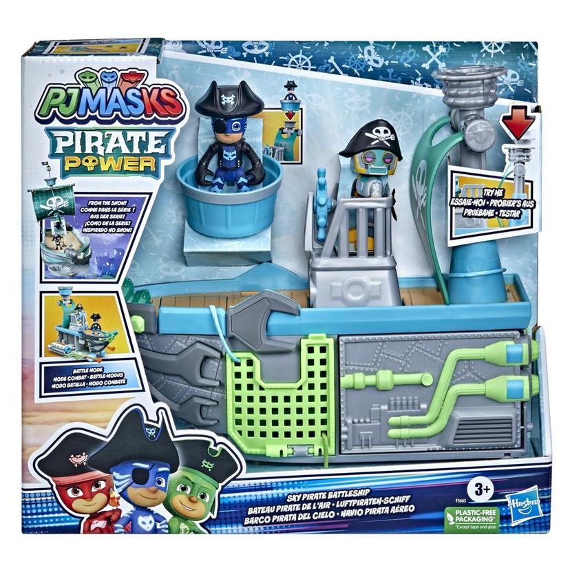 PJ Masks Sky Pirate Battleship Preschool Toy, Vehicle Playset with 2 Action Figures for Kids Ages 3 and Up product image 1