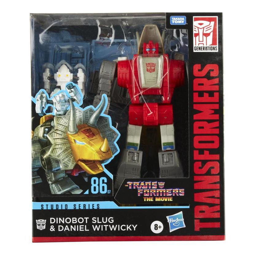 Transformers Toys Studio Series 86-07 Leader The Transformers: The Movie Dinobot Slug Action Figure, 8 and Up, 8.5-inch product image 1