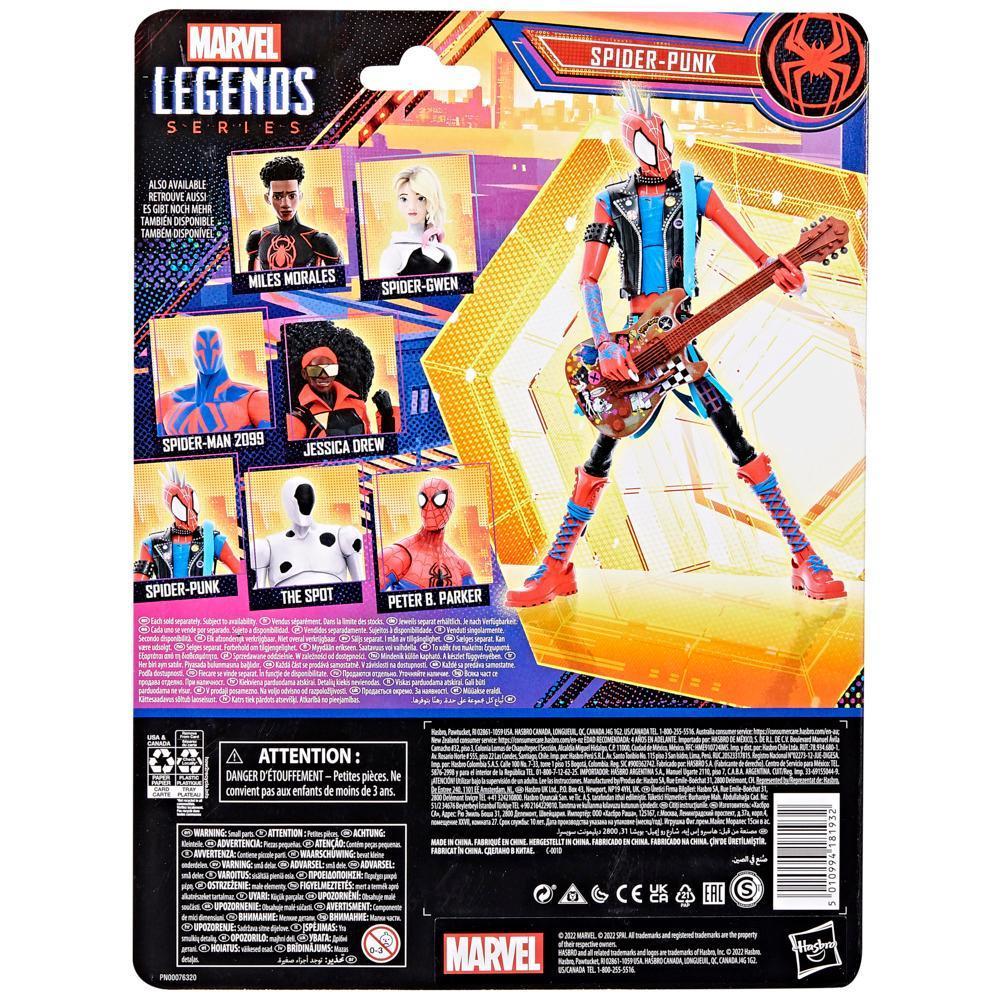 Marvel Legends Series Spider-Man: Across the Spider-Verse (Part One) Spider-Punk 6-inch Action Figure, 1 Accessory product thumbnail 1